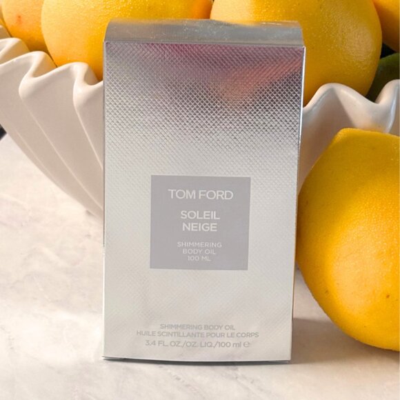 NIB | TOM FORD Soleil Neige Shimmering Body Oil 3.4 oz/100ml | New Sealed - Picture 5 of 8
